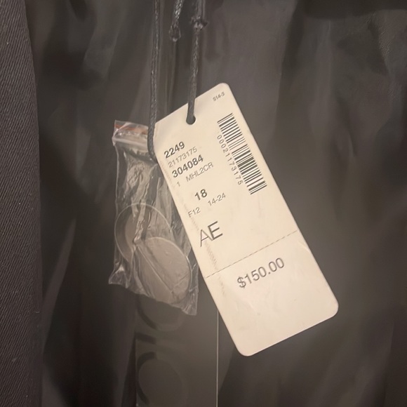 Addition Elle mixed media black blazer Size: 18 - Picture 5 of 9